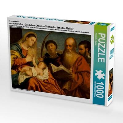 CALVENDO Puzzle Ein Motiv aus dem Kalender Jesus Christus - Das Leben Christi auf Gemälden der alten Meister | 1000 Teile Lege-Größe 64x48cm
