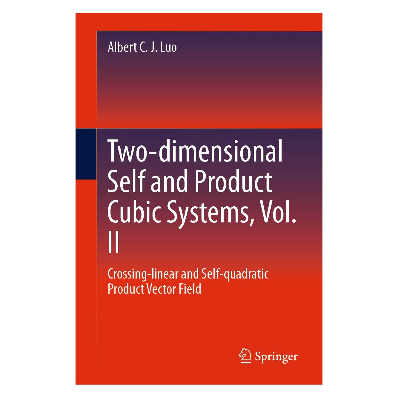 Springer Two-dimensional Self and Product Cubic Systems, Vol. II (Englisch, Hardcover, Albert C. J. Luo) (9783031595738)