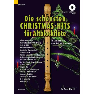 Die schönsten Christmas-Hits für Alt-Blockflöte -