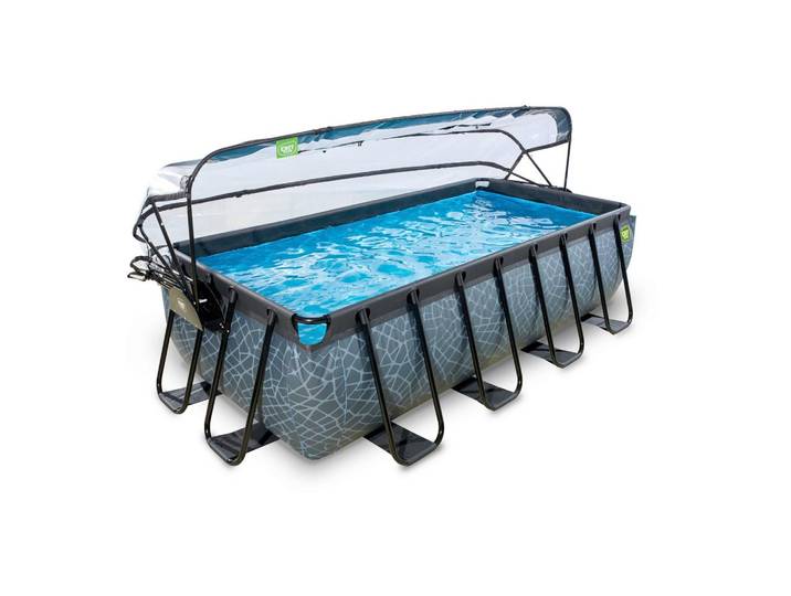 POOL-SET EXIT STONE POOL