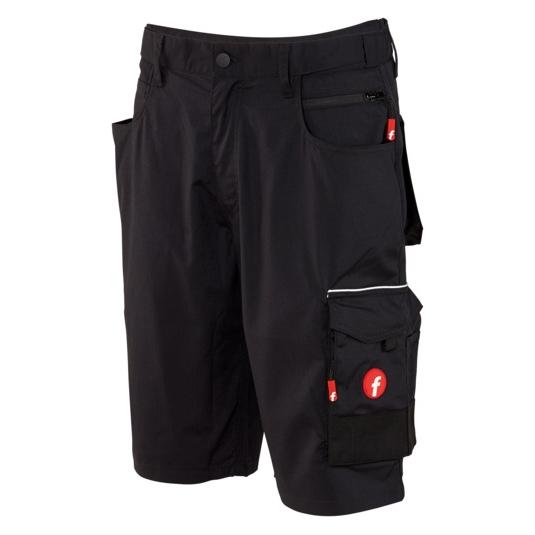 Magni H-Bermuda Performance schwarz/lime Gr. 50 FORTIS (50) (4063726022578)