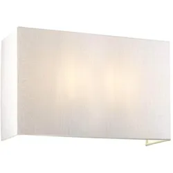 Elstead Lighting, Deckenleuchte, Riley Wandleuchte E27 2-fach Poliertes Chrom Elfenbein (E27)