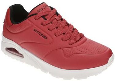 Skechers Street Uno Savvy - Debon-Air (Men's) Athletic in Red/White, Size 9.5 M, Memory Foam/Synthetic