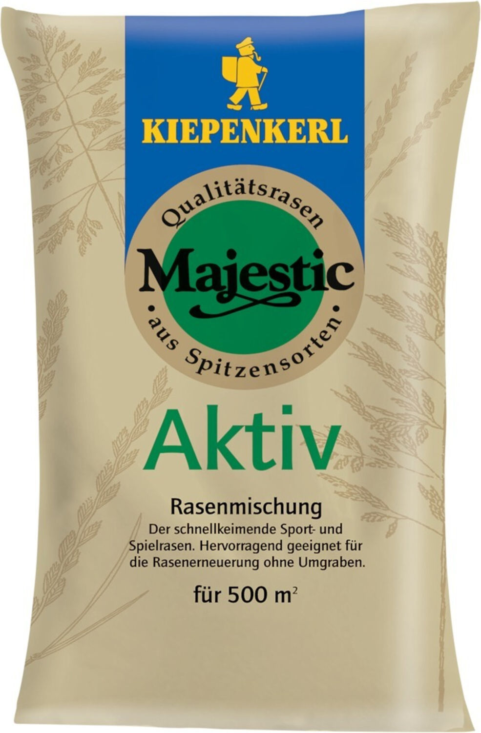 Kiepenkerl Rasenmischung 10kg Majestic Aktiv ; NEBELUNG (619708)