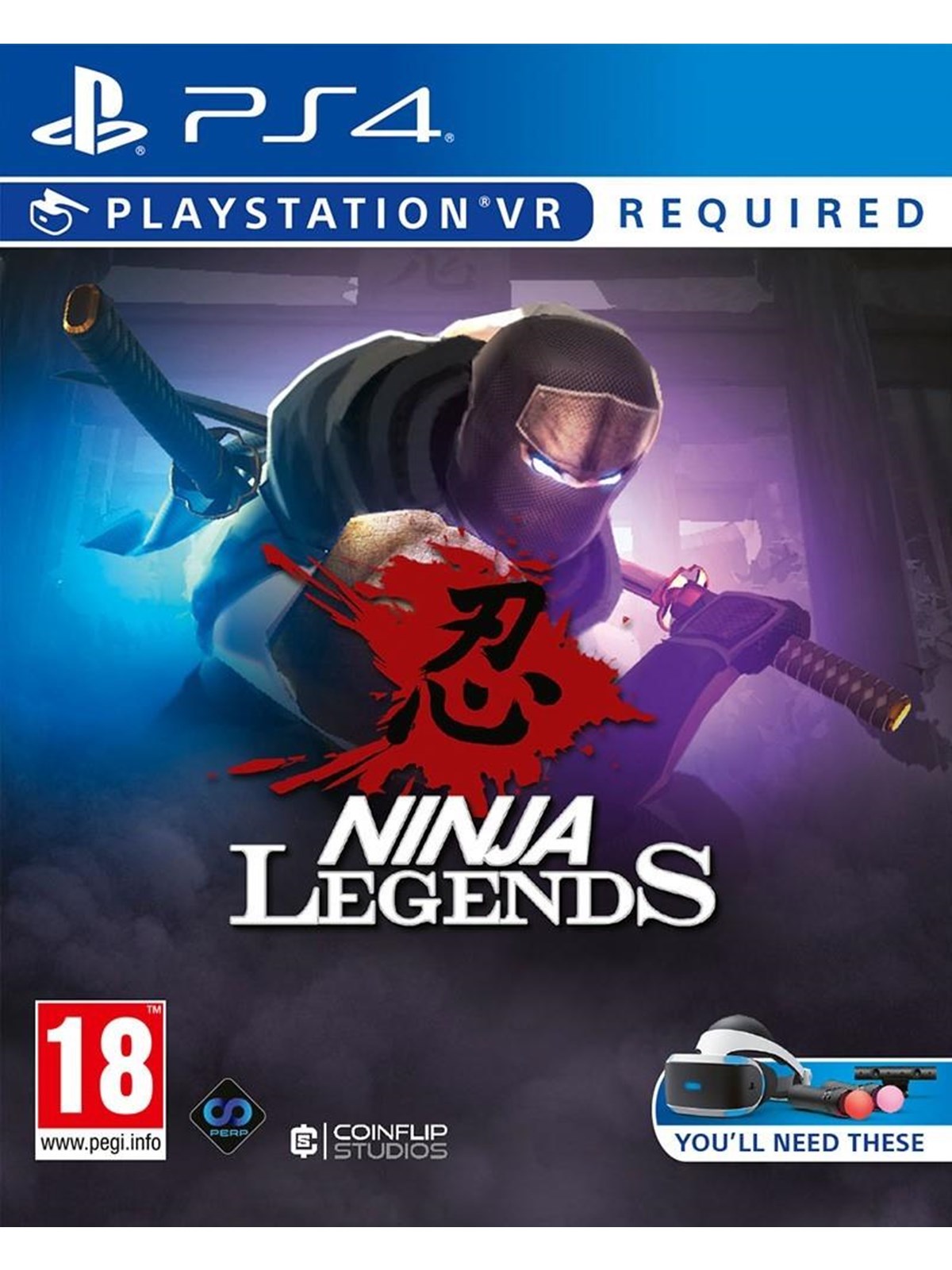 Ninja Legends (PSVR) - Sony PlayStation 4 - FPS - PEGI 18