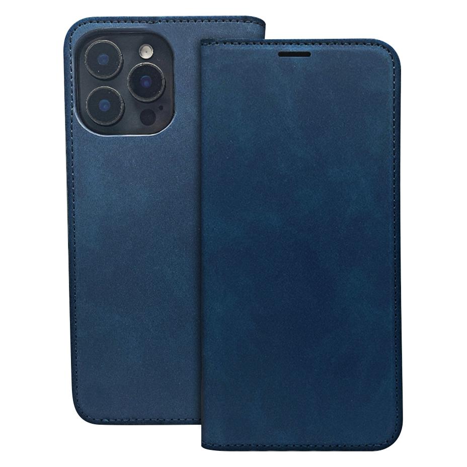 OEM Smart Suede Tasche für Samsung Galaxy A55 5G navy blau (Samsung Galaxy A55) (GSM186935)