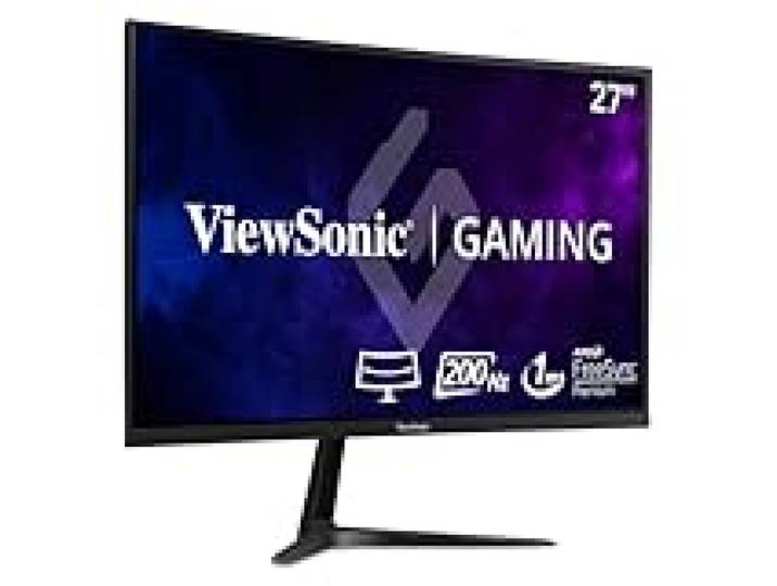 ViewSonic VX2718-PC-MHD Moniteur 27 , FHD, Dalle VA, 165Hz, incurvé 1500R, 1ms MPRT, Adaptive Sync, 2 HDMI, DisplayPort, haut-parleurss