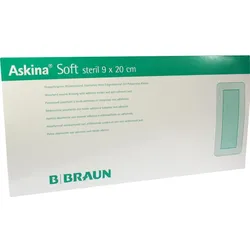 Askina Soft Steril 9x20cm Hypoallergener Wundverba 30 ST