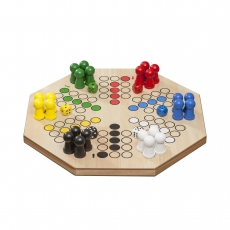 Klassik Games Ludo XL 50 x 50 cm für 6 Spieler 275145