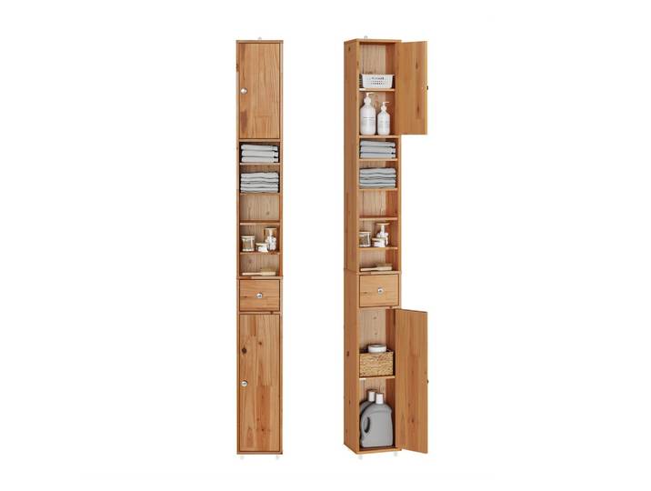 HOCHSCHRANK schmal Natur