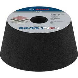 Bosch PRO Schleiftopf, konisch-Stein/Beton 90 mm, 110 mm, 55 mm - 1608600241