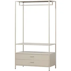 OFFENER KLEIDERSCHRANK Ferris Sandfarben B: 100cm