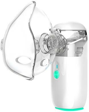 Happy Pet Pantry Portable Pet Nebulizer Handheld Cat & Dog Respiratory Care Inhaler Machine white