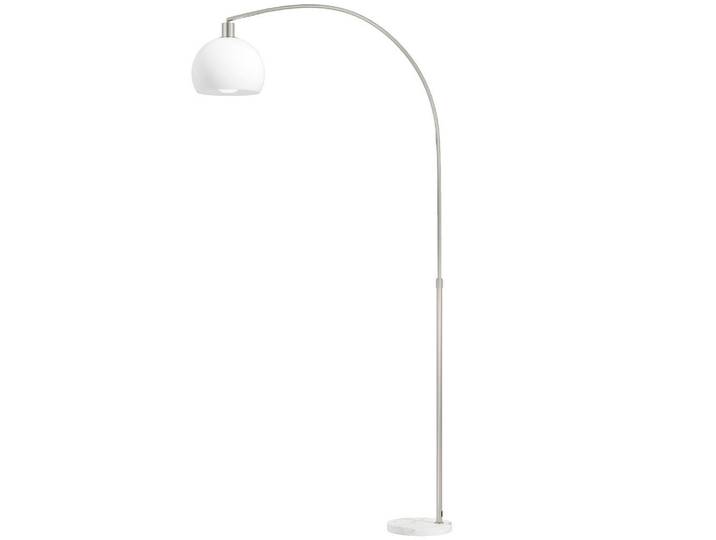 Homcom Stehlampe Metall Weiß, E27, 26x180x90 cm, Lampen & Leuchten, Innenbeleuchtung, Stehlampen