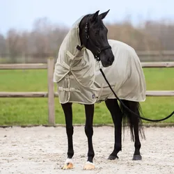 Imperial Riding Fliegendecke IRHReese mit abnehmbarem Halsteil Light Olive, Größe: 185 (135 cm)