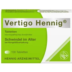 VERTIGO HENNIG Tabletten 100 St