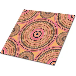 FLIESENAUFKLEBER 9 Stück 30x30 cm selbstklebend Arabisches ethnisches Muster