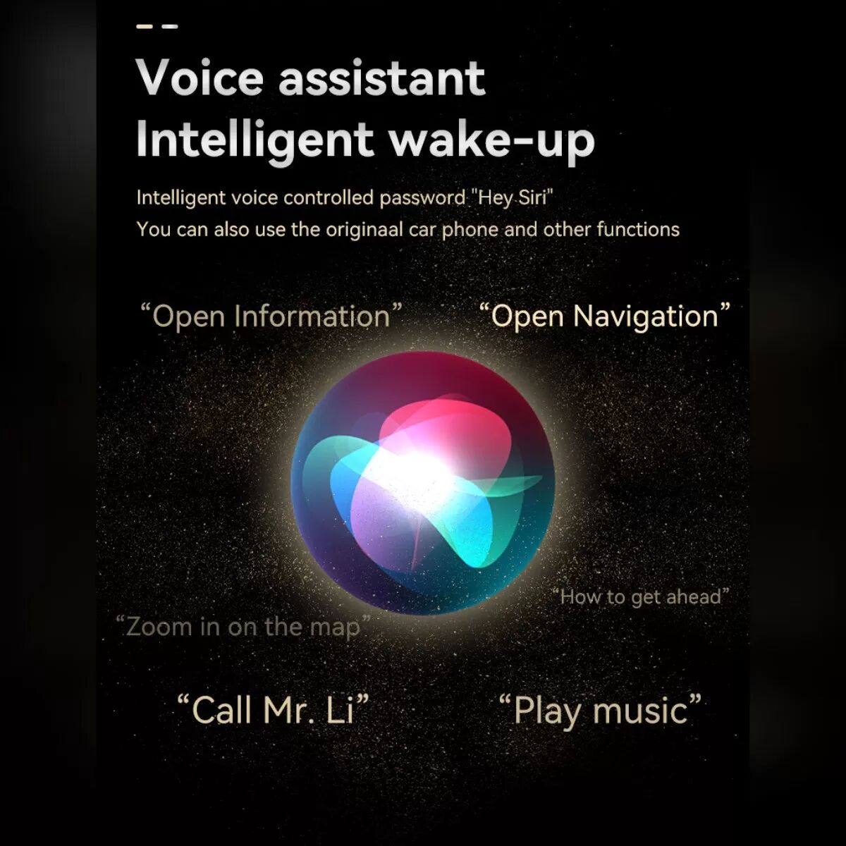 INF Boîtier IA Voiture Intelligent : Adaptateur 2-en-1 sans fil CarPlay et Android Auto - Argent