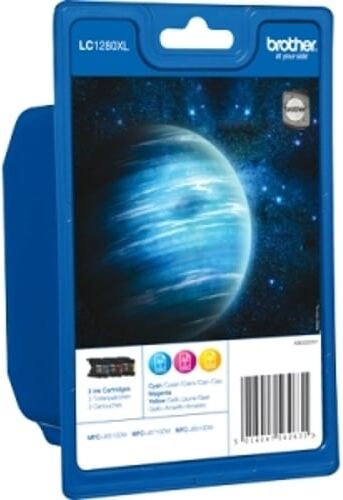 Brother LC1280 Pack ahorro 3 Colores