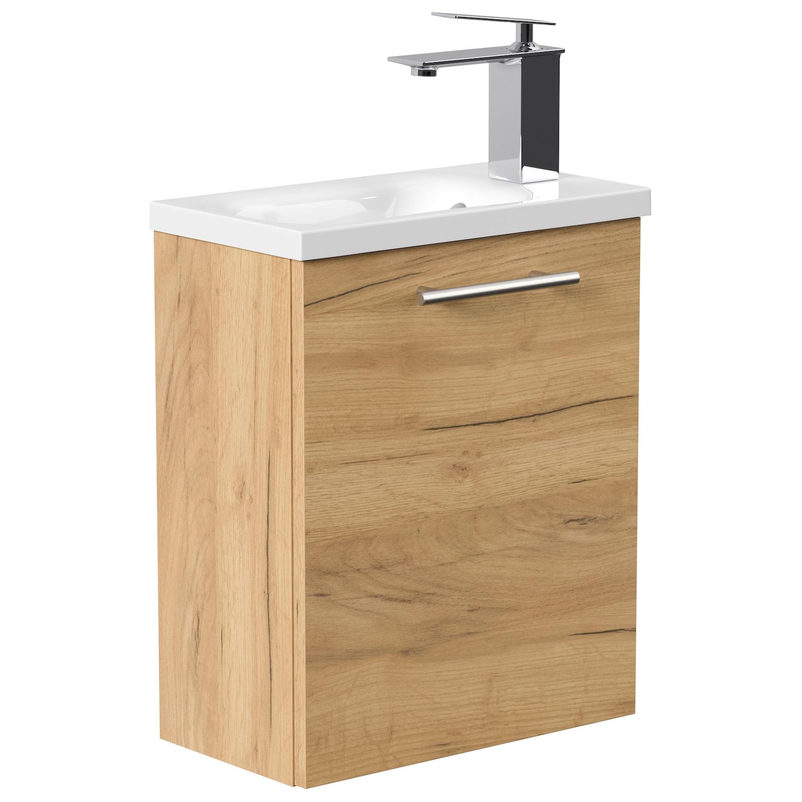 Gäste WC Badmöbel Pieni Slimline 40cm SoftClose in versch. Ausführungen