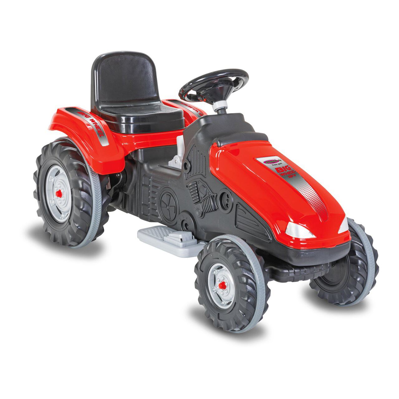 Jamara Ride-on Traktor Big Wheel 12V 3+ rot
