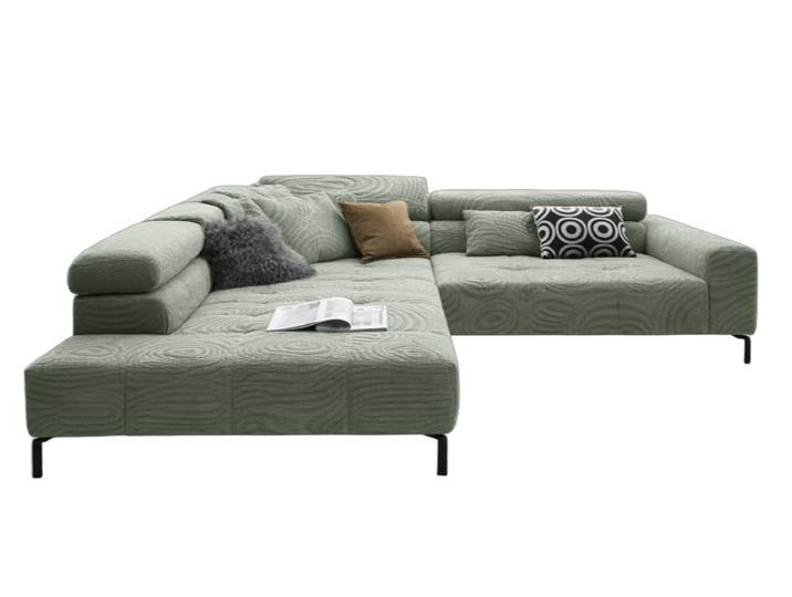 Lascondo Ecksofa Callisto 2.0 Feincord Olive