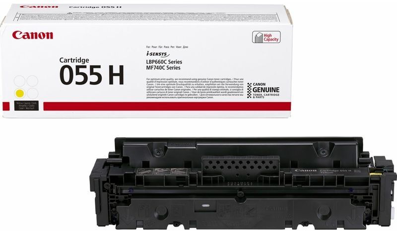 Canon 055H Y - Gelb - Toner - Hohe Kapazität