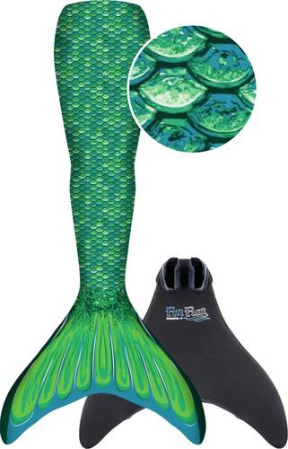 FinFun Meerjungfrau Mermaidens grün L/