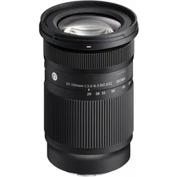 Sigma 20-200mm F3,5-6,3 DG Contemporary (Sony-E) (Sony E, Vollformat), Objektiv, Schwarz