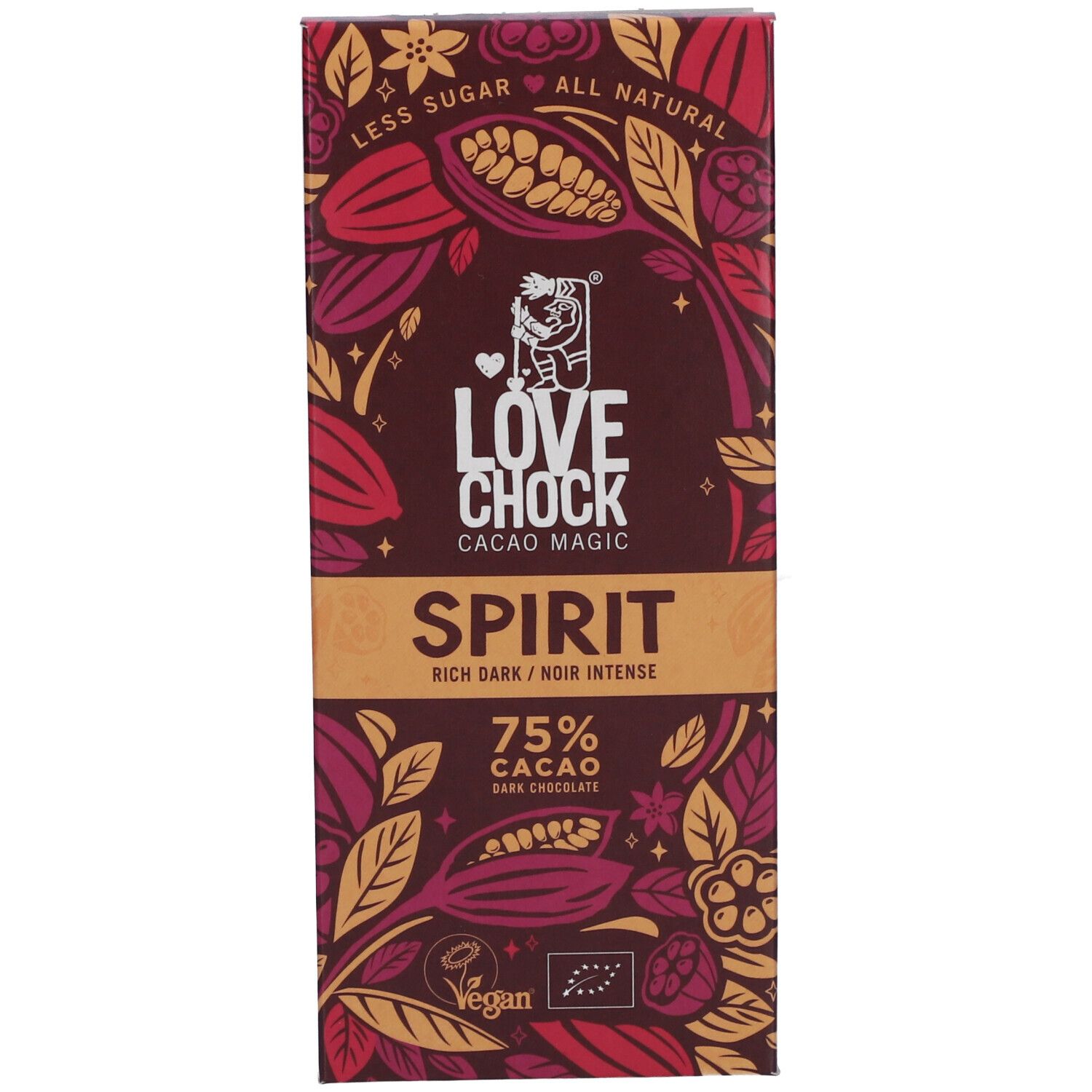 Lovechock Spirit Rich Dark 70 g Schokolade