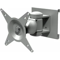 Dataflex Viewmate Style Toolbar Mount 132 - Montagekomponente (Gelenkarm) (24.02", 15 kg), Monitor Halterung, Silber
