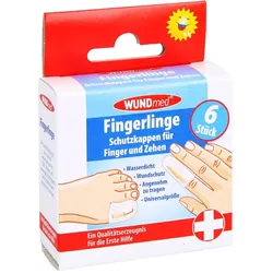 Fingerlinge Schutzkappen f. Finger+Zehen