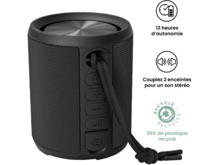 Essentielb - Enceinte Portable Sb70 Mini Noire