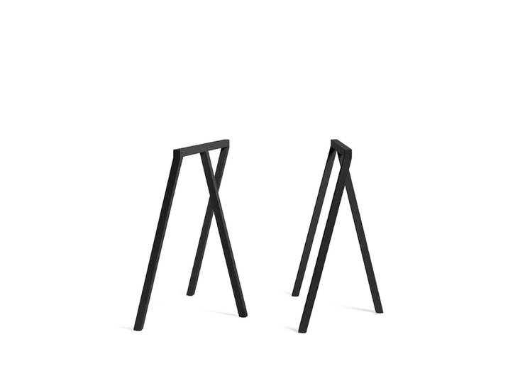 HAY Loop Stand Frame Beinständer 72 cm 2er Pack Black