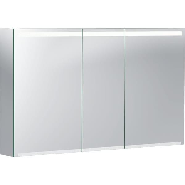 Geberit Option Spiegelschrank mit Beleuchtung drei Türen, 120x70x15cm, 500207001 500207001