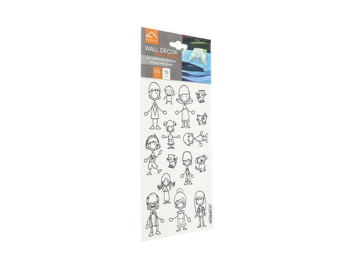 Crearreda Wandsticker Family 15 × 26 cm