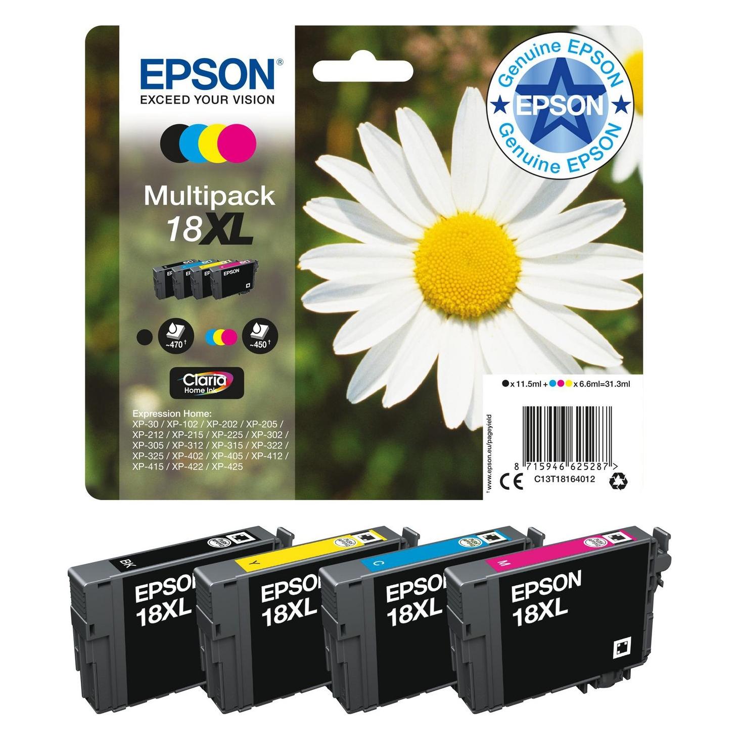 Epson 18XL - XL - cyan - original - bl (C13T18124022)