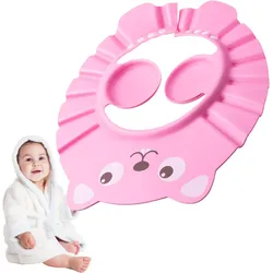 Baby-Duschhaube / Badevisor - rosa