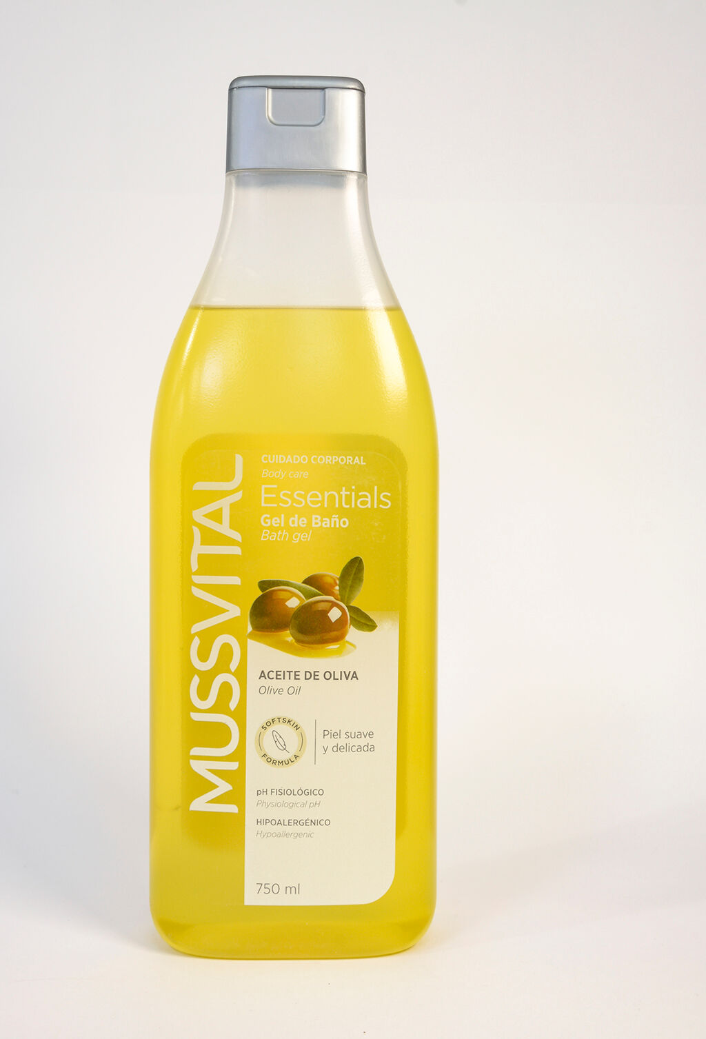 Mussvital Olive Oil Bath Gel 750 ml