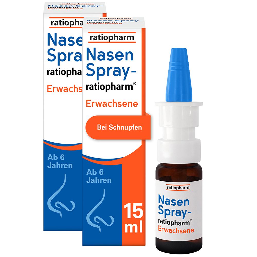NASENSPRAY-ratiopharm Erwachsene kons.frei 2x15 ml Nasenspray