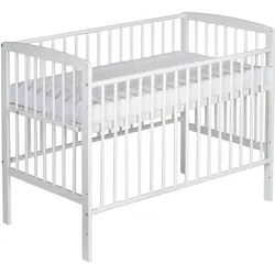 Schardt Beistellbett Micky Plus 60x120 cm für Boxspringbetten, weiss