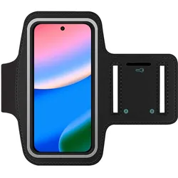 SmartFitness Handy Sport Armband, Smartphone Sportarmband, Schwarz