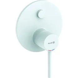 Kludi Bozz Wannenarmatur 387595376 Unterputzarmatur, mattweiß