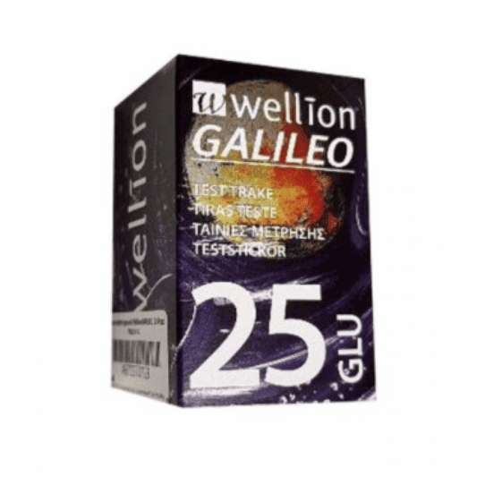 Wellion Galileo Strisce Test Glucosio Sangue 25 pezzi