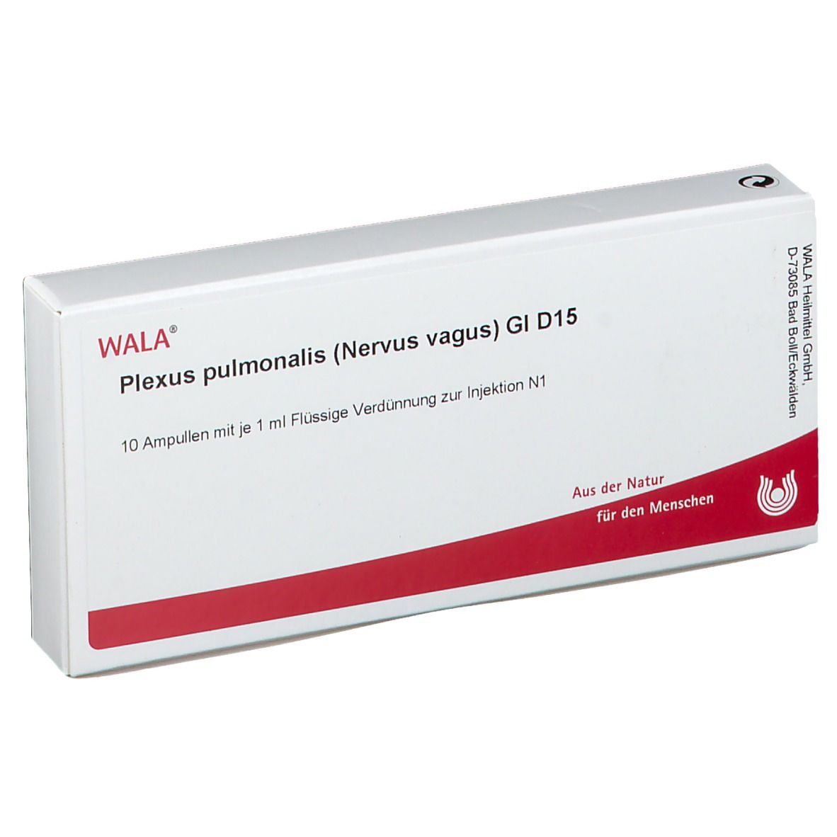 Plexus Pulmonalis Nervus vagus GL D 15 Ampullen 10x1 ml