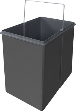 Naber reserveemmer, antraciet, 20 liter