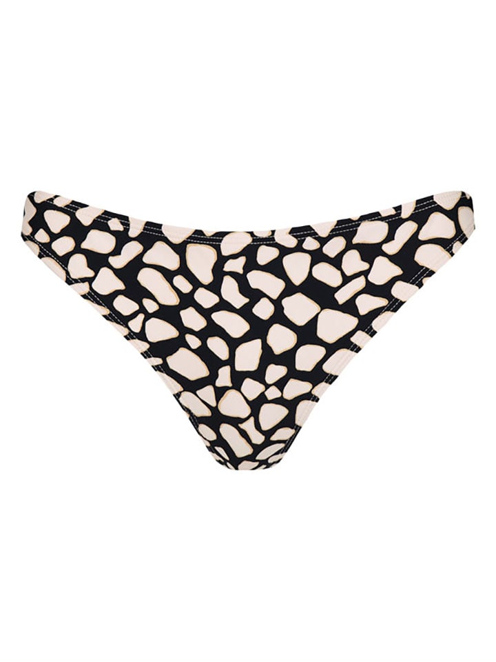 Barts Bikini-Hose "Bishi Cheeky Bum" in Schwarz/ Creme - 40