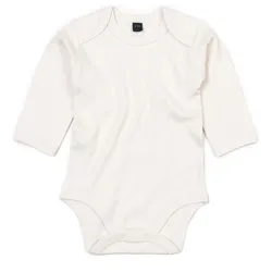 Babybugz Kinder Baby Body langarm Baby-Body BZ30 organic natural 0-3 Monate