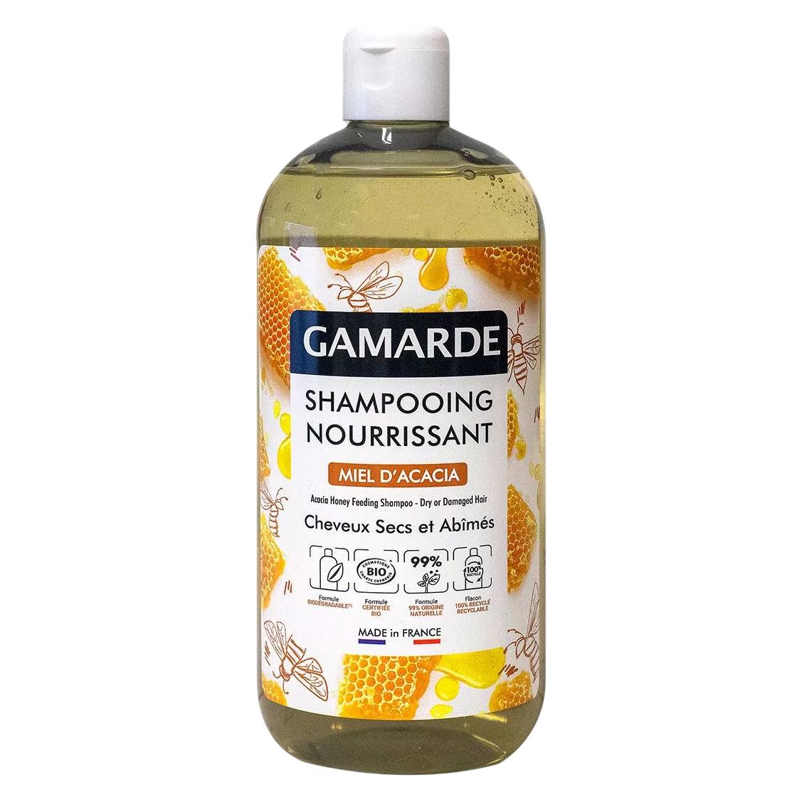 Gamarde Nährendes BIO-Shampoo Akazienhonig & Thermalwasser - 500ml - (Flüssiges Shampoo, 500 ml) (35378249)