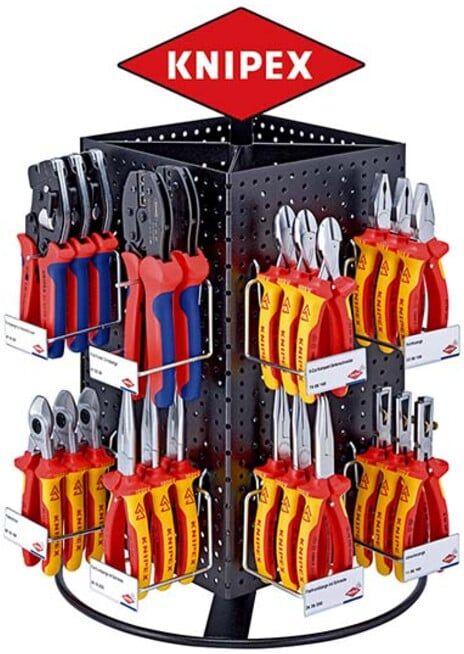 Présentoir rotatif, vide Knipex (00 19 28)